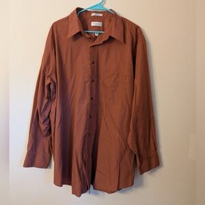 Van Heusen Rust Button-Up Shirt